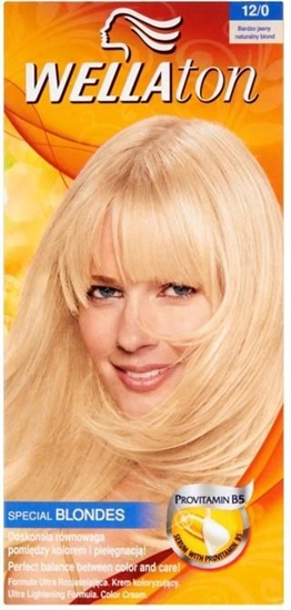 Picture of Wella Krem koloryzujcy 12/0 BARDZO JASNY NATURALNY BLOND