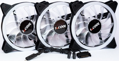 Picture of Wentylator 1stCOOL AURA EVO F12 ARGB 3-pack (KIT-AURA-EVO-1)
