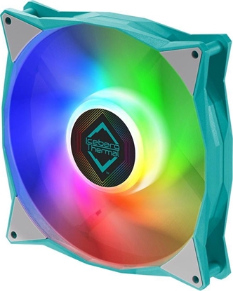 Attēls no Wentylator Iceberg IceGALE ARGB 140 mm Turkusowy (ICEGALE14A-D0A)