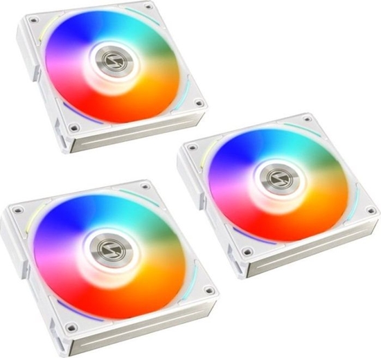 Picture of Wentylator Lian Li UNI FAN AL120 RGB Biay 3-pack (UF-AL120-3W)