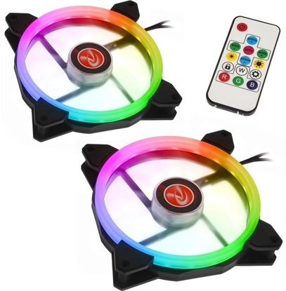 Picture of Wentylator Raijintek IRIS 14 Rainbow RGB 2-pack (0R400049)