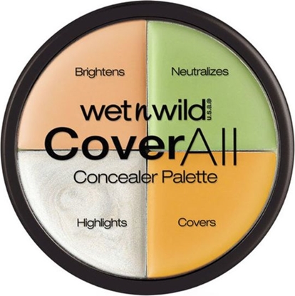Attēls no Wet n Wild Cover All Concealer Palette paleta korektorów do twarzy, 6.5g
