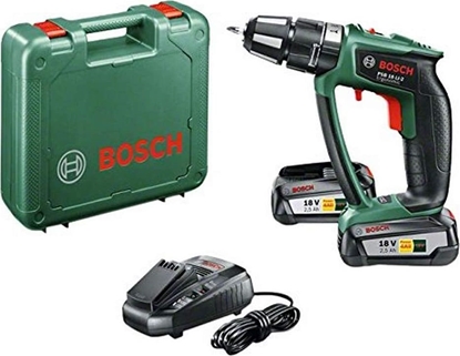 Изображение Wiertarko-wkrtarka Bosch PSB 1800 LI-2 Ergonomic 18 V 2 x akumulator 2.5 Ah (06039B0301)