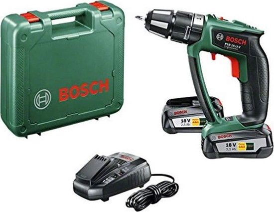 Picture of Wiertarko-wkrtarka Bosch PSB 1800 LI-2 Ergonomic 18 V 2 x akumulator 2.5 Ah (06039B0301)