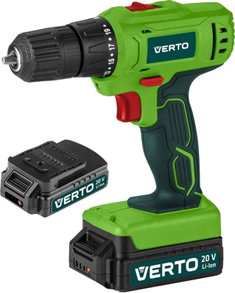 Picture of Wiertarko-wkrtarka Verto 50G291 20 V 2 x akumulator 1.5 Ah