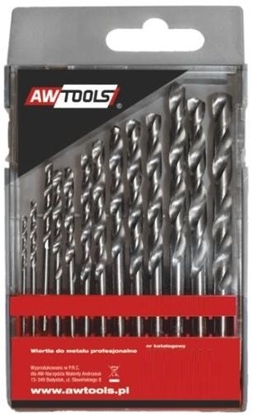 Picture of Wierto AWTools HSS walcowe 1,5 2 4,5 4 5,5 5 4,8 3 2,5 3,5 6 3,2 6,5mm zestaw (AW41201)