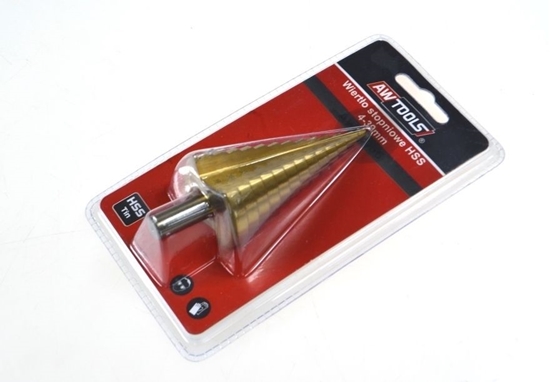 Picture of Wierto AWTools stopniowe walcowe 4 6 10 12 14 16 8 18 20 30 32 34 22 24 28 38 26 36 39mm  (AW40996)