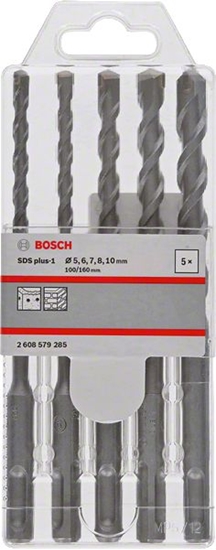 Picture of Wierto Bosch do betonu SDS+ 7 5 6 10 8mm zestaw (2608579285)