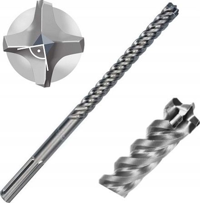 Attēls no Wierto Dedra do betonu SDS MAX 18mm  (WXQ1840)