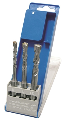 Изображение Wierto Pro-Line do betonu SDS+ 6 10 8mm 3szt. (90003)
