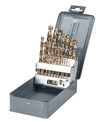 Изображение Wierto Pro-Line do metalu kobaltowe walcowe 1,5 2 7 4,5 4 5,5 5 1 3 2,5 3,5 6 10 6,5 7,5 8 8,5 9 9,5mm zestaw (78219)