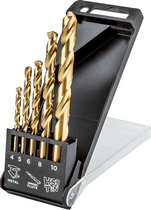 Picture of Wierto Topex tytanowe walcowe 4 5 10 8mm zestaw (57H196)