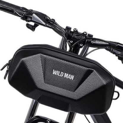 Attēls no WildMan Torba na ramę roweru WILDMAN X9 uchwyt rowerowy czarna/black