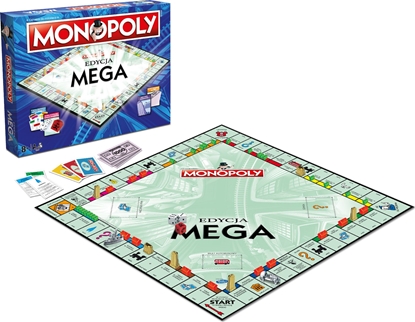 Изображение Winning Moves Gra planszowa Monopoly Mega
