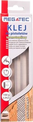 Attēls no Wkady klejowe Megatec 11 mm x 200 mm przezroczyste 5 szt. 0.1 kg Termik (BN1051 UNIWERS)