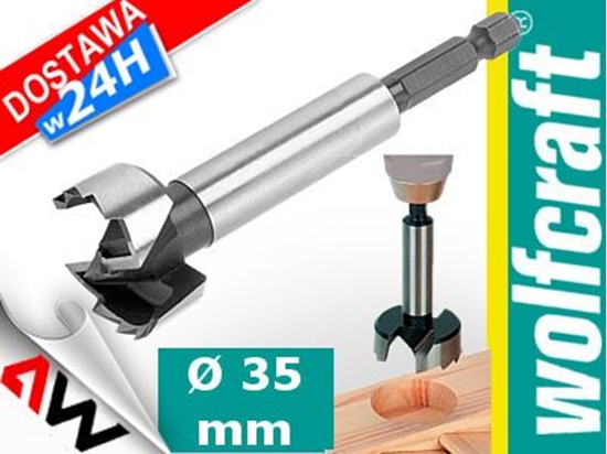 Picture of Wolfcraft Wierto Forstnera 35/90 Wolfcraft 1 szt.