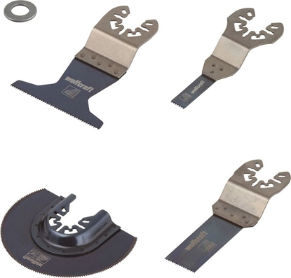 Изображение Wolfcraft Zestaw brzeszczotów do multinarzdzi Wolfcraft - Laminat
