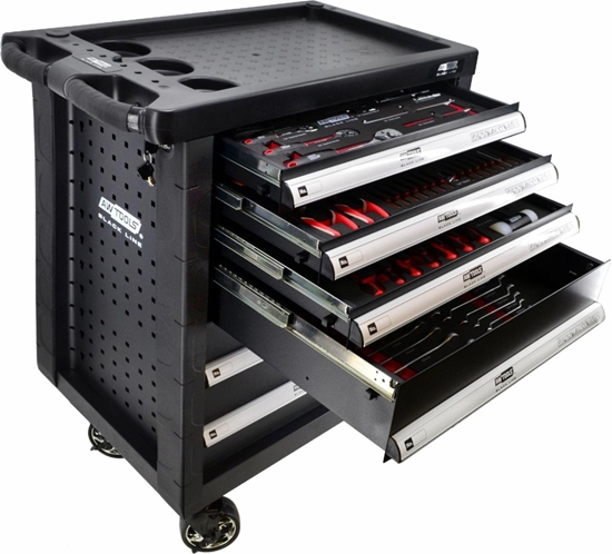 Picture of Wózek narzdziowy AWTools 6 szuflad z wyposaeniem (AW15100)