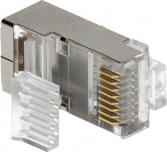Изображение WTYK MODULARNY EKRANOWANY RJ45/6-EKRAN*P10
