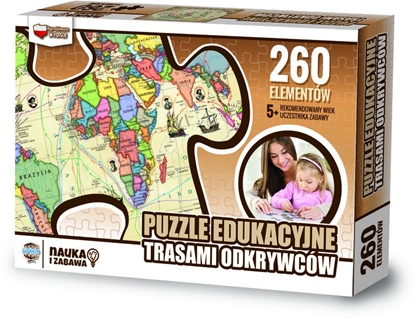 Picture of Zachem Puzzle 260el Trasami odkrywców edukacyjne (8047)