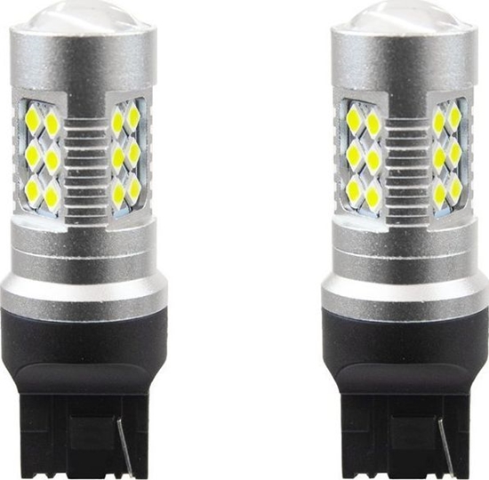 Picture of arówki W21W T20 W3x16d Canbus 24 SMD 3030 12V/24V biae uniwersalny