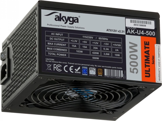 Picture of Zasilacz Akyga Ultimate 500W (AK-U4-500)