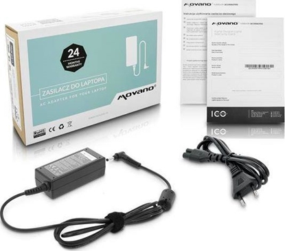 Attēls no Zasilacz do laptopa Movano 45 W, 1.7 mm, 2.3 A, 20 V (ZZ/LEN20225)