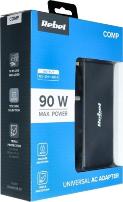 Изображение Zasilacz do laptopa Partner Tele.com 90 W, 20 V (LEC-KOM0939-90)