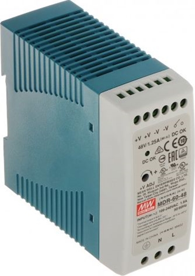 Picture of ZASILACZ IMPULSOWY MDR-60-48 MEAN WELL