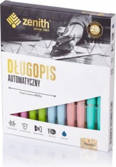 Изображение Zenith Dugopis automatyczny 7 Pastel, 10 sztuk (242735)