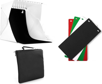 Attēls no Massa Namiot Bezcieniowy 2x Led / Studio Do Zdj / StÓ 40cm + 4x To