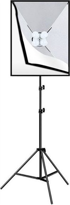 Attēls no Zestaw studyjny Puluz Puluz Zestaw studyjny Softbox LED 50x70cm, statyw, arówki LED 4 szt PU5071EU