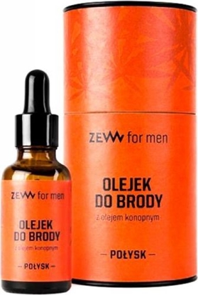 Attēls no Zew for Men ZEW FOR MEN_Olejek do braody z olejem konopnym Połysk 30ml