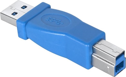 Attēls no Adapter USB Złącze USB 3.0 wtyk A - wtyk B