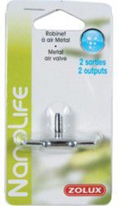 Attēls no Zolux Zawór metalowy - 2 wyjscia