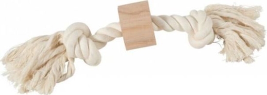 Picture of Zolux ZOLUX Zabawka sznurowa WILD 2 wzy, z drewnianym krkiem