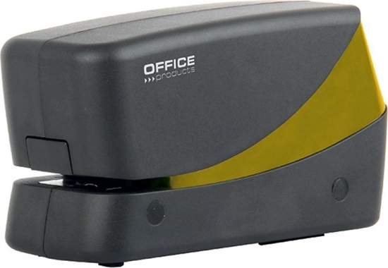 Picture of Zszywacz Office Products Zszywacz elektryczny OFFICE PRODUCTS, zszywa do 25 kartek, zoty/czarny