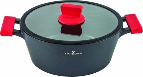 Изображение Zwieger Garnek Obsidian z pokrywk indukcja 28x12cm 5,5 L