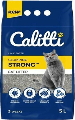 Picture of Żwirek dla kota Calitti Strong Unscented Bezzapachowy 5 l