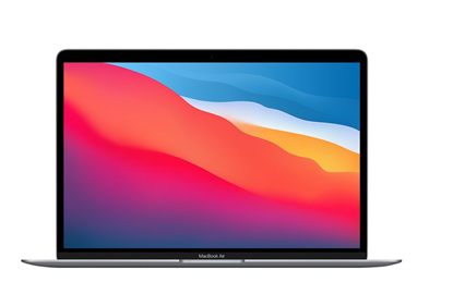 Изображение Apple MacBook Air Silver, 13.3 ", IPS, 2560 x 1600, M1, 8 GB, SSD 256 GB, M1 7-core GPU, Without ODD, macOS, 802.11ax, Bluetooth version 5.0, Keyboard language Swedish, Keyboard backlit, Warranty 12 month(s), Retina with True Tone T
