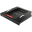 Изображение RSS-CD12 Ramka na 2,5" SSD-HDD do gniazda DVD, 12.7mm LED aluminium  (caddy hdd)