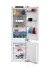 Picture of BEKO Refrigerator BCNA275E4FN Built In, 177.5 cm, Energy class E (old A++), Inverter Compressor, HarvestFresh, Neo Frost, Metal Wall