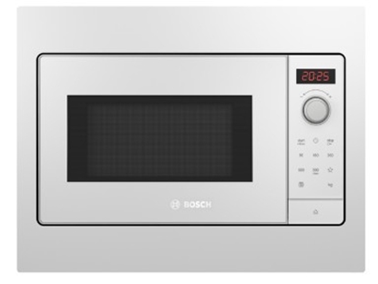 Изображение Bosch BFL523MW3 microwave Built-in Solo microwave 20 L 800 W White