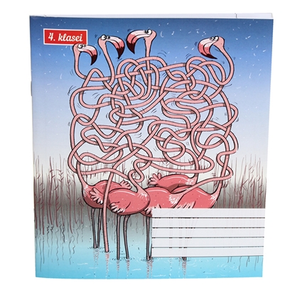 Изображение Burtnīca līniju 4.kl.12lpp