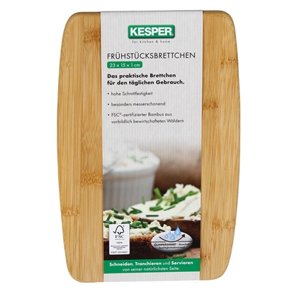 Attēls no Dēlis sadales bambusa 23x15x1.1cm