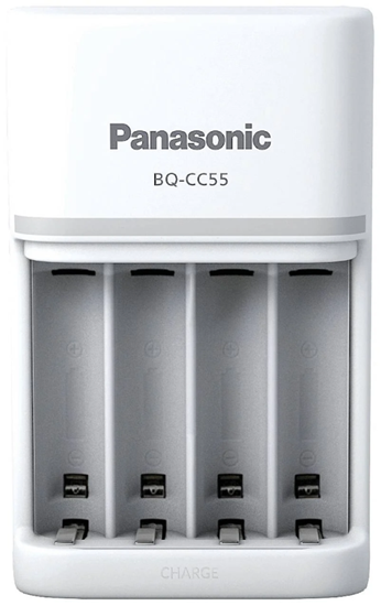 Picture of Panasonic | Battery Charger | ENELOOP BQ-CC55E | AA/AAA