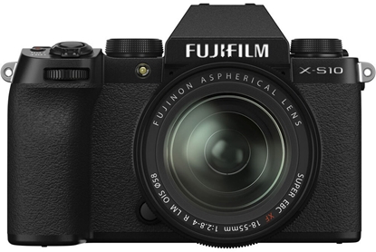 Attēls no Fujifilm X-S10 + 18-55mm Kit, black