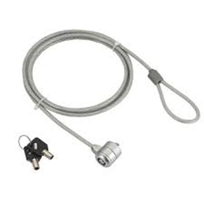 Picture of Cablexpert Gembird LK-K-01 Cable lock for notebooks (key lock) LK-K-01 1.8 m, 100 g