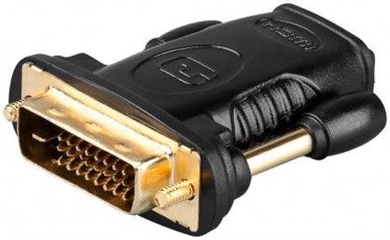Изображение Goobay 68931 HDMI /DVI-D adapter, gold-plated