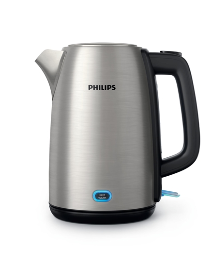 Picture of Philips Viva Collection HD9353/90 electric kettle 1.7 L 2060 W Black, Stainless steel